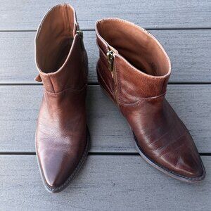Lucky Brand Caelyn Leather Booties